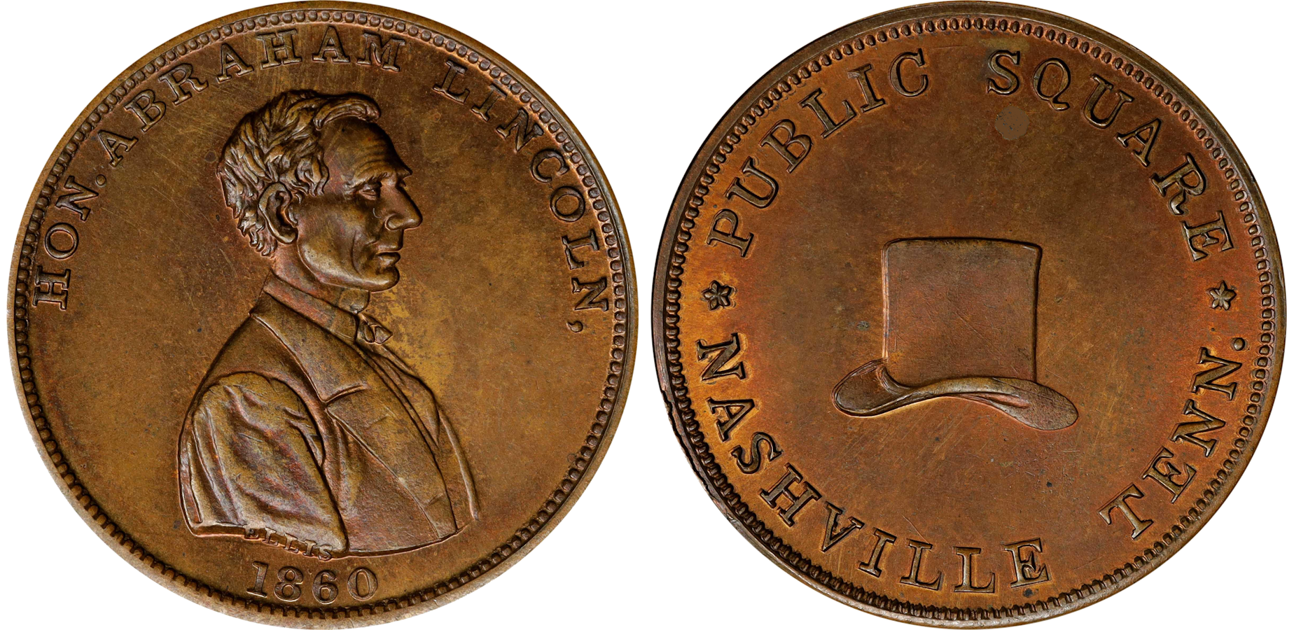 A collection of rare coins from Tennessee