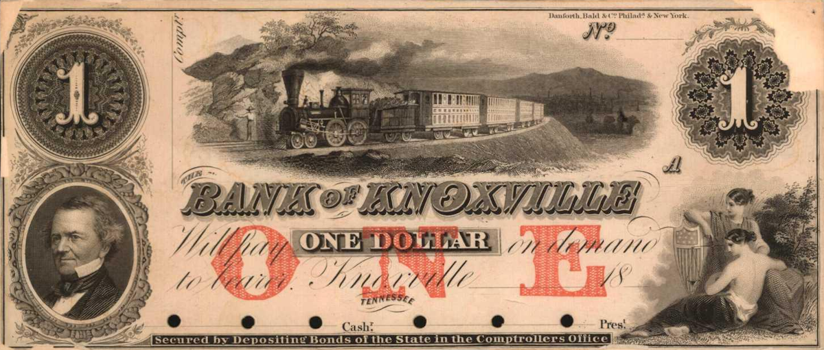 Examples of valuable currency from Tennessee