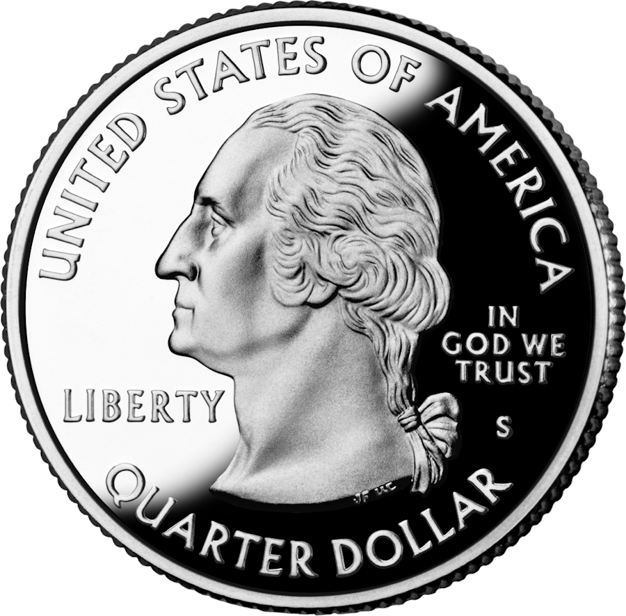 Tennessee state quarter obverse
